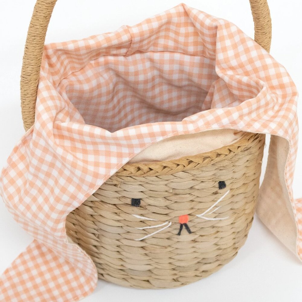 meri meri bunny basket bag - Picture 2 of 5